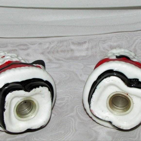 Vintage Santa Claus Christmas Salt & Pepper Shakers Holiday Decor - Picture 3 of 7